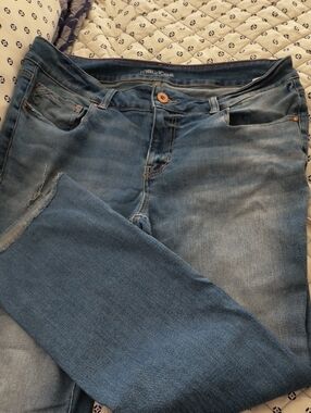 Maurices Women's Slim Boot Cut Jeans in Medium Blue Wash